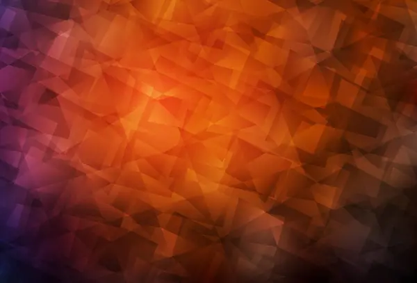 Modèle Triangles Dégradé Vectoriel Rouge Foncé Échantillon Aux Formes Polygonales — Image vectorielle