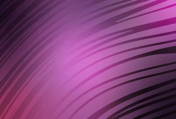 Licht Paarse Roze Vector Achtergrond Met Lijnen Een Elegante Heldere — Stockvector