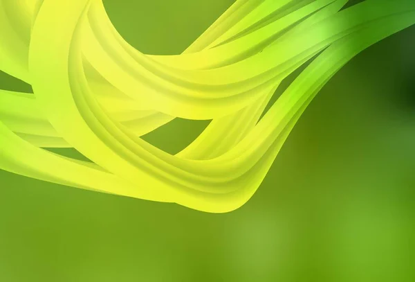 Luz Verde Yellow Layout Vetor Abstrato Ilustração Criativa Estilo Meio — Vetor de Stock