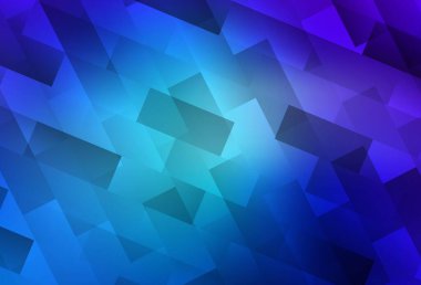 Açık Pembe, mavi vektör düzeni çizgiler, dikdörtgenler. Dikdörtgenli soyut gradyan çizimi. İniş sayfası için modern şablon.