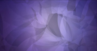 Soyut şekilli açık mor renkli video 4K döngüsü. Soyut gradyan şekillerle basit renkli animasyonlar. Akıllı sunumlar için film. 4096 x 2160, 30 fps.