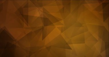 4K koyu turuncu çokgen soyut görüntüler gösteriyor. Gradyanı olan modern soyut animasyon. Mobil uygulamalar için şarjör. 4096 x 2160, 30 fps. Kod Fotoğrafı JPEG.