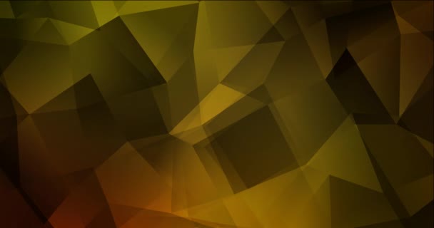 4Kループ暗い黄色の多角形ビデオサンプル グラデーションのあるツイルスタイルで高品質のクリップ 映画ビジネス広告 4096 2160 30Fps コーデック写真 Jpeg — ストック動画