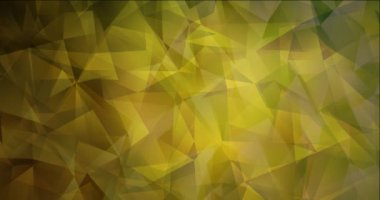 4K döngüsü koyu yeşil, sarı animasyon hareketli slayt gösterisi. Gradyanı olan modern soyut animasyon. Film işi reklamcılığı. 4096 x 2160, 30 fps. Kod Fotoğrafı JPEG.