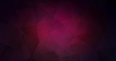 4K çokgen şekilli koyu pembe video döngüsü.