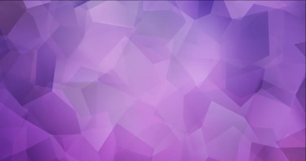 Светло Фиолетовый Розовый Многоугольный Видеосъемка Качественный Клип Стиле Мбаппе Фильм — стоковое видео