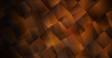 4K eşkenar dörtgenli koyu kahverengi soyut animasyon.
