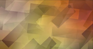 4K döngü açık kırmızı, sarı animasyon kare biçiminde.