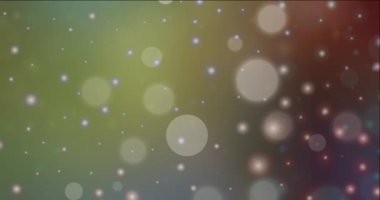 4K döngü koyu renkli animasyon Noel tarzında.