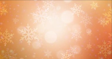 4K açık kırmızı, sarı animasyon video kutlama tarzı.