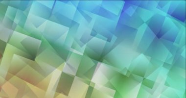 4K döngü açık mavi, çizgileri ve dikdörtgenleri olan sarı video.