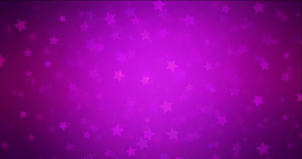 4K looping dark purple animated video in celebration style. — Stock Video