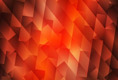 Açık kırmızı vektör deseni kare biçiminde. Renkli dikdörtgenleri olan bir resim. İş ilanları, broşürler, broşürler için desen