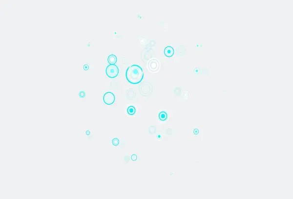 带圆盘的浅绿色矢量纹理 现代抽象图解与彩色水滴 招贴画设计 网站横幅设计 — 图库矢量图片