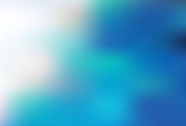 Işık Mavisi vektörü şablonu bulanıklaştırdı. Soyut renkli gradyan çizimi. Web siteniz için bulanık tasarım.