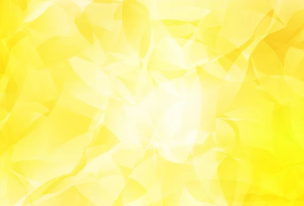 Luz Vector Amarelo Textura Mosaico Triângulo Ilustração Colorida Brilhante Com —  Vetores de Stock