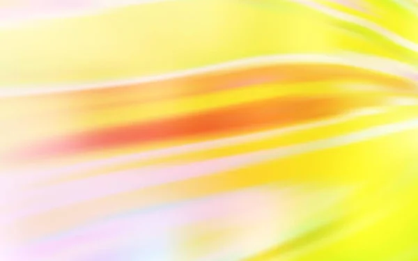 Lichtroze Gele Vector Kleurrijke Abstracte Textuur Kleurrijke Abstracte Illustratie Met — Stockvector