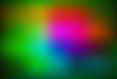 Koyu pembe, yeşil vektör bulanık desen. Gradyan ile modern soyut çizim. Tasarımlar için arka plan.