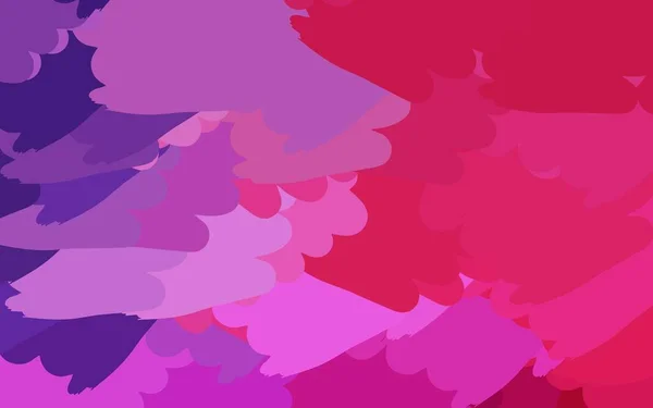Світло Фіолетова Рожева Векторна Текстура Абстрактними Формами Сучасна Абстрактна Ілюстрація — стоковий вектор