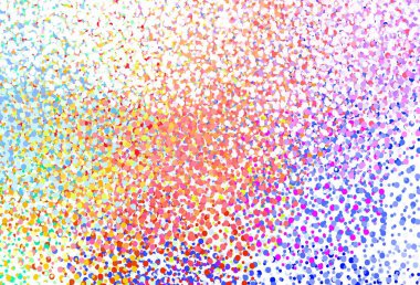 Açık yeşil, diskli kırmızı vektör dokusu. Bulanık dekoratif tasarım baloncuklu soyut tarzda. Marka kitabınız için yeni şablon.