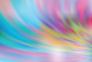 Açık mavi, sarı vektör parlak soyut düzen. Soyut ve gradyan renkte renkli çizimler. Web siteniz için bulanık tasarım.