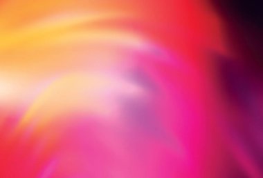 Açık pembe, sarı vektör modern zarif düzen. Soyut ve gradyan renkte renkli çizimler. Web siteniz için bulanık tasarım.