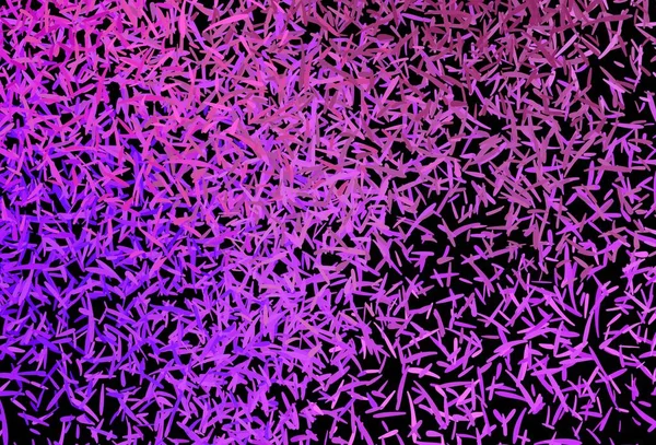 Dark Purple Layout Vetorial Rosa Com Linhas Planas Projeto Decorativo — Vetor de Stock