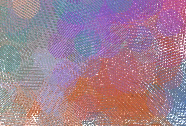 Helles Mehrfarbiges Vektorlayout Mit Kreisformen Unscharfe Blasen Auf Abstraktem Hintergrund — Stockvektor