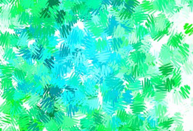 Tekrarlanan çubuklu koyu yeşil vektör şablonu. Bulanık dekoratif tasarım basit bir şekilde çizgilerle. Reklam, kitapçıklar, broşürler için desen.