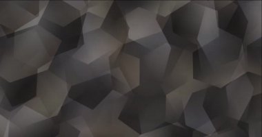 Açık gri renkli altıgenli 4K döngü videosu.