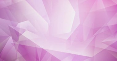 4K açık pembe çokgen akış videosu.