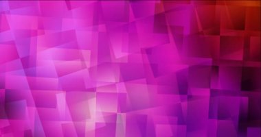 4K açık pembe, eşkenar dörtgenli kırmızı soyut animasyon.