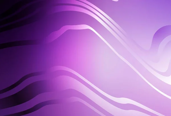 Luz Púrpura Rosa Vector Telón Fondo Con Líneas Iris Gradiente — Vector de stock