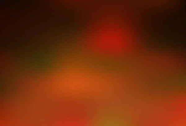 ダークオレンジベクトルカラフルなぼかし背景 グラデーションのエレガントな明るいイラスト あなたのウェブサイトのためのぼやけたデザイン — ストックベクタ