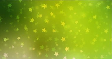 4K açık yeşil, karnaval tarzında sarı video örneği.