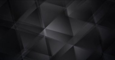 4K koyu gri çokgen video örneği döngüsü.