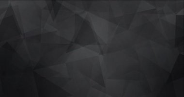 4K açık gri çokgen akış videosu.