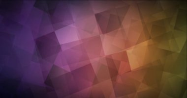 Eşkenar dörtgenli koyu pembe, sarı video görüntüleri 4K döngüsü.