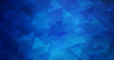 4K dikdörtgenli koyu mavi akış videosu.