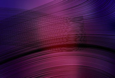 Çizgileri olan koyu mor vektör arkaplan. Eğilimli soyut bir çizim. Marka kitabı için şık bir desen.