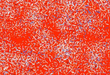 Açık yeşil, düz çizgileri olan kırmızı vektör düzeni. Renkli çubuklarla, soyut çizimler. Reklamınız, posteriniz, afişiniz için en iyi tasarım.