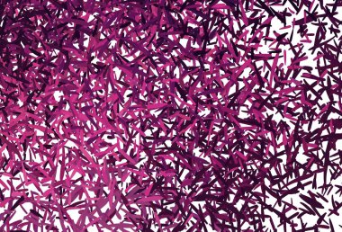 Tekrarlanan çubuklu koyu pembe vektör şablonu. Çizgilerle modern geometrik soyut çizim. Reklamlar, posterler, afişler için desen.