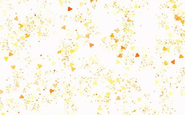 Soyut şekilli Light Orange vektör arkaplanı. Renkli rastgele şekillerle modern soyut illüstrasyon. İşiniz için en iyi akıllı tasarım.