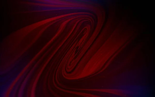 Azul Escuro Modelo Vetor Vermelho Com Estrelas Espaciais Ilustração Abstrata — Vetor de Stock