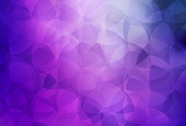 Açık Mor, Pembe vektör, üçgen arkaplan. Çokgen şekilli bir örnek. İşiniz için en iyi üçgen tasarım.