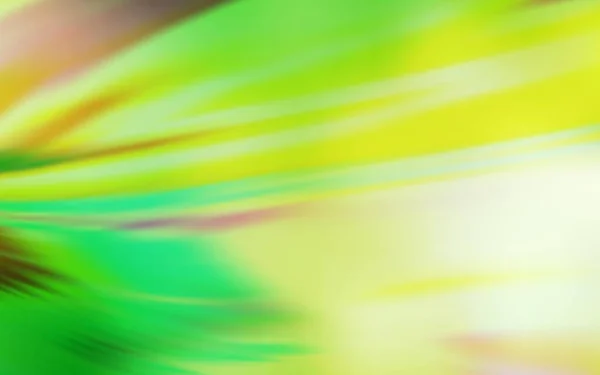 Verde Chiaro Vettore Giallo Sfocato Brillare Sfondo Astratto Illustrazione Astratta — Vettoriale Stock
