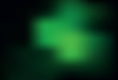 Koyu yeşil vektör soyut bulanık yerleşim. Yaratıcı illüstrasyon, yarım tonlu ve eğimli. İşiniz için yepyeni bir tasarım..