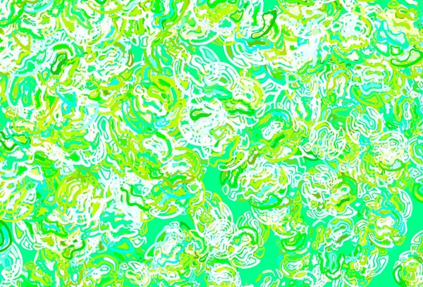 Jasnoniebieska Zielona Struktura Wektorowa Abstrakcyjnymi Formami Prosta Kolorowa Ilustracja Abstrakcyjnych — Wektor stockowy