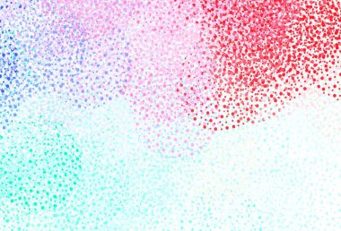 Açık yeşil, diskli kırmızı vektör dokusu. Bulanık yağmur damlaları olan soyut bir çizim. İş ilanınız için tasarım.