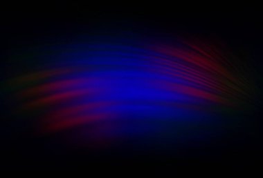 Koyu mavi, kırmızı vektör soyut arkaplan. Soyut ve gradyan renkte renkli çizimler. Marka kitabı için zarif bir arkaplan.